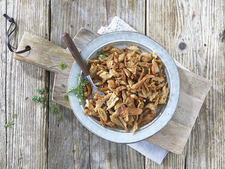 Vegetarisches "Pulled-Chicken"<br>